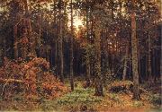 Ivan Shishkin Pine tree France oil painting artist